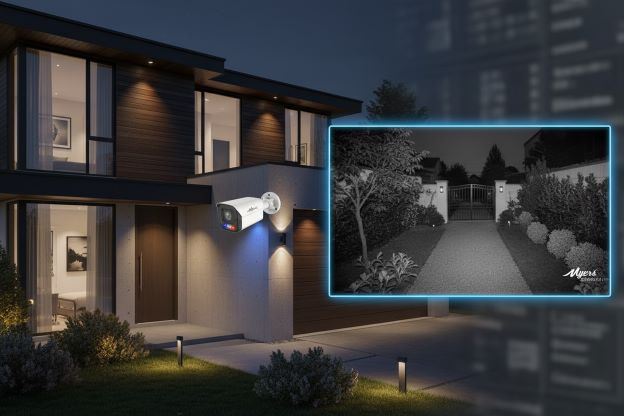 Prídavné IP kamery do POE kamerového systému – bullet a turret kamera